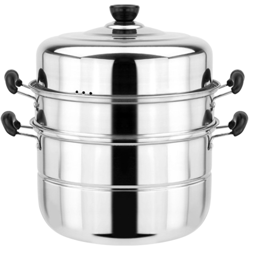 SHUANG YING Double Layer And Double Bottom Steamer 28cm (Case 12)
