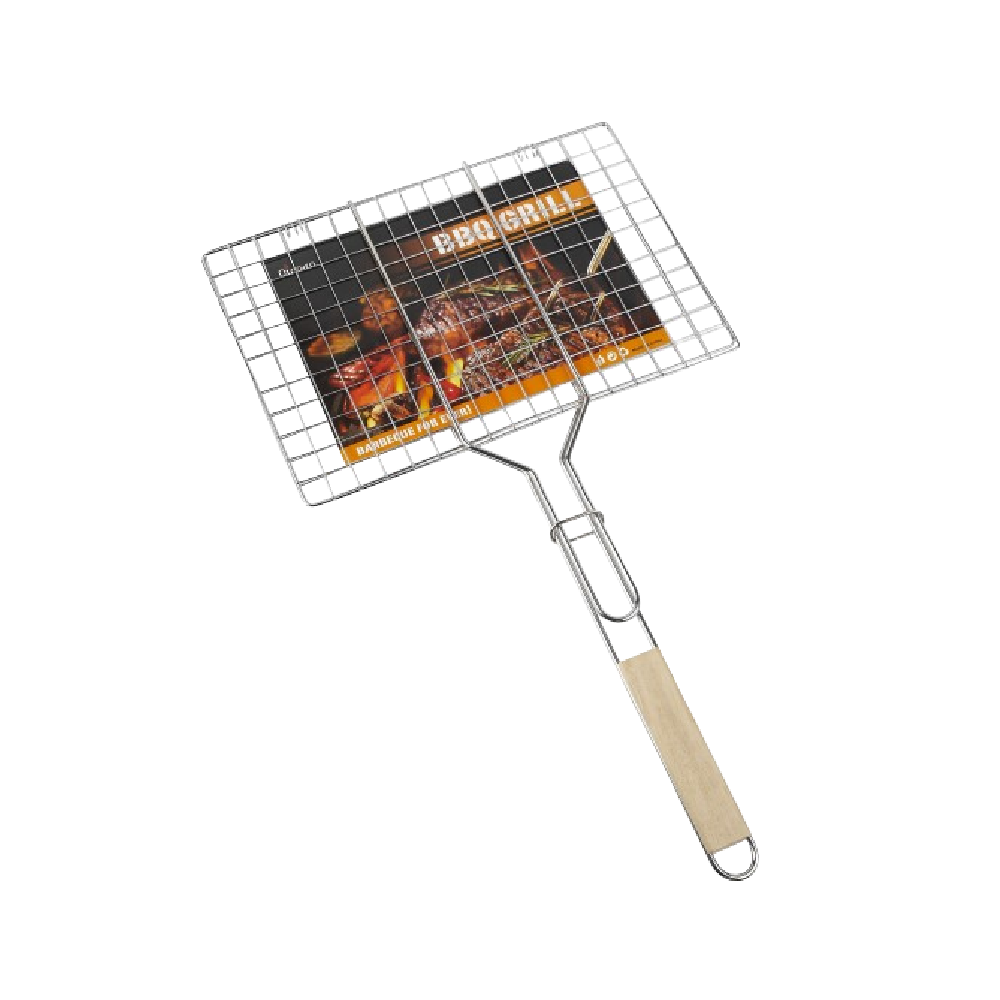 QIN XING Flat Plate Barbecue Net 36.5 x 25cm, L 62cm (Case 36)