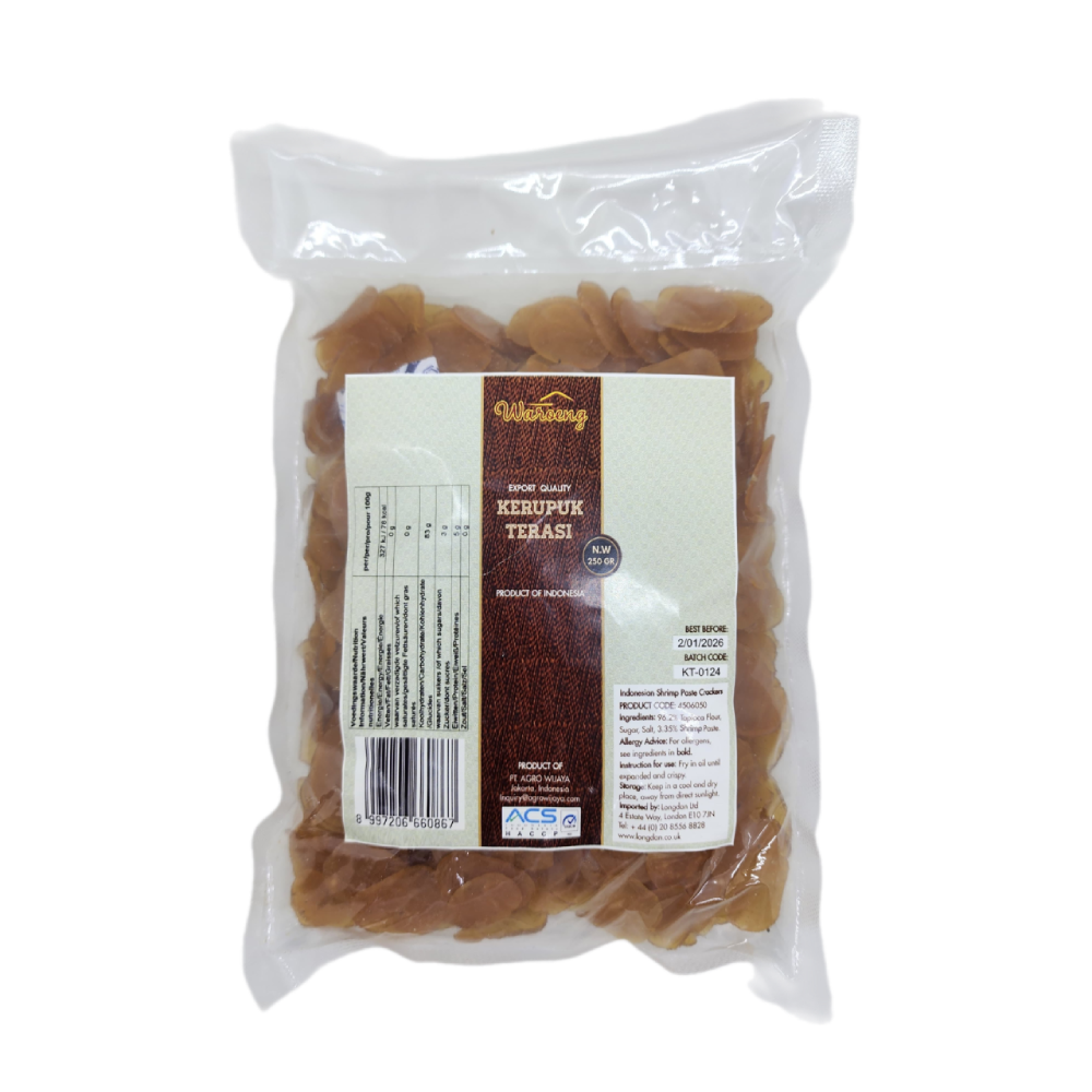 Waroeng Kerupuk Terasi 250g (Case 20)