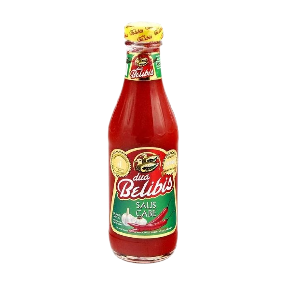 DUA BELIBIS Chili Sauce 340ml (Case 12)