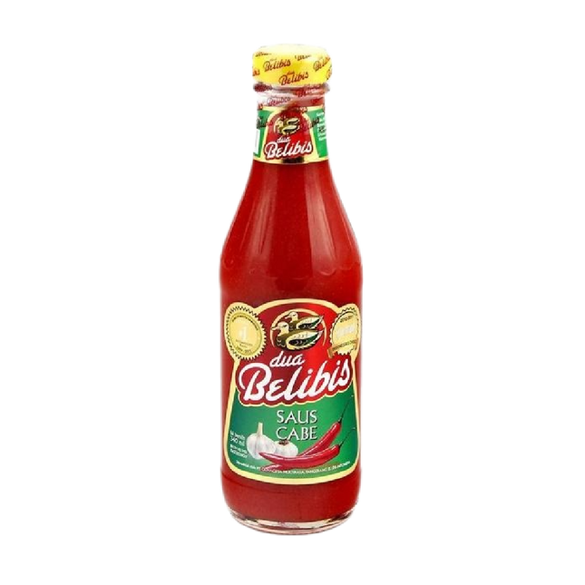 DUA BELIBIS Chili Sauce 340ml (Case 12)