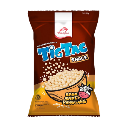 TIC TAC Cassava Snack - Grilled Beef 80g (Case 50)