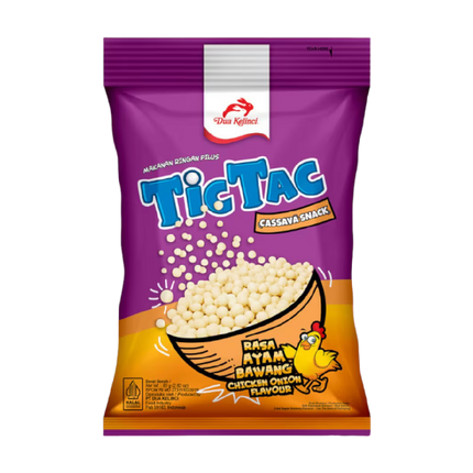 TIC TAC Cassava Snack - Chicken Onion 80g (Case 50)