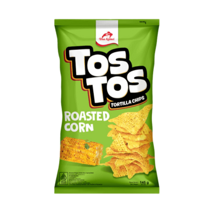 TOS TOS Tortilla Chips - Roasted Corn Flv 145g (Case 20)