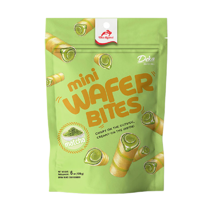 DEKA Mini Wafer Bites Matcha 170g (Case 24)