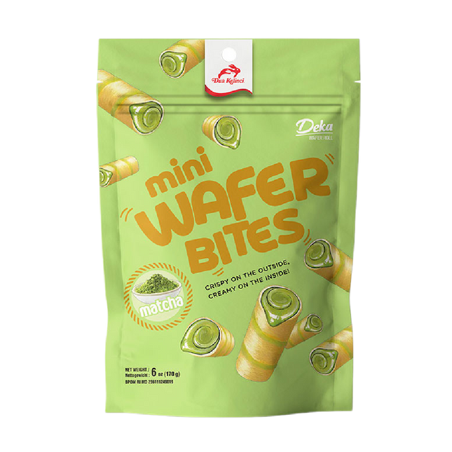 DEKA Mini Wafer Bites Matcha 170g (Case 24)