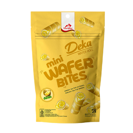 DEKA Mini Wafer Bites Durian 72g (Case 24)