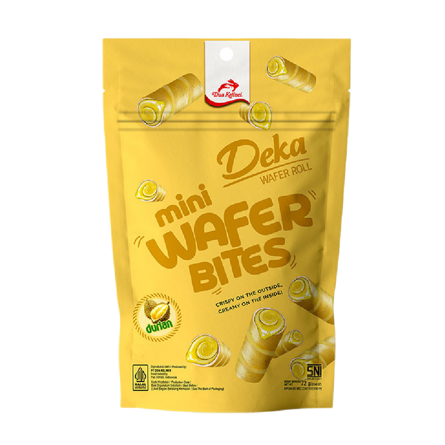 DEKA Mini Wafer Bites Durian 72g (Case 24)