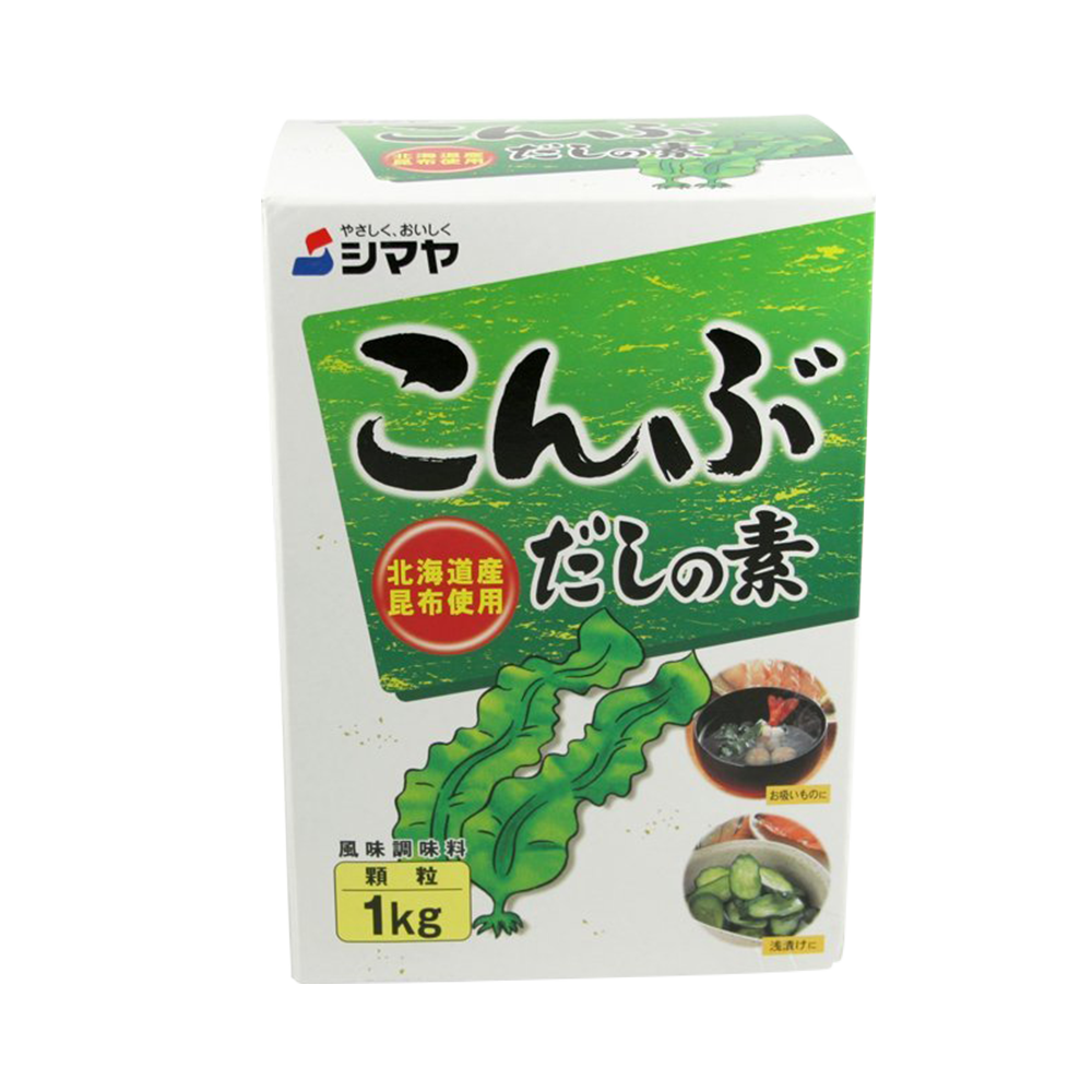 SHIMAYA Konbu Dashi Powder 1kg (Case 10)
