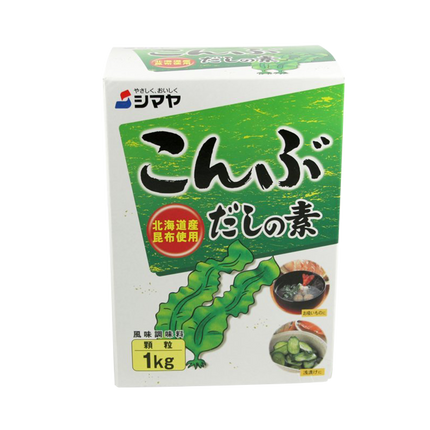 SHIMAYA Konbu Dashi Powder 1kg (Case 10)