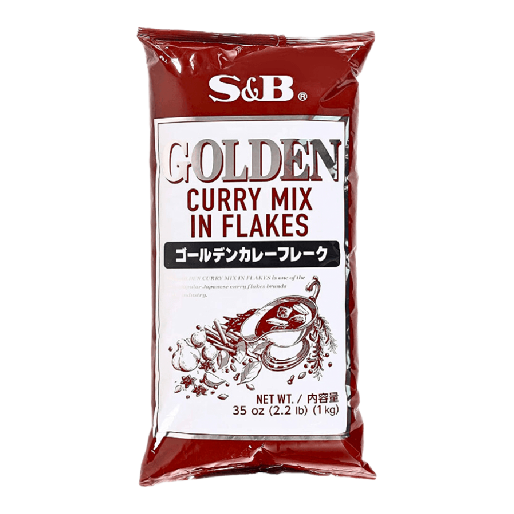 S&B Golden Curry Flake Mix 1kg (Case 20)