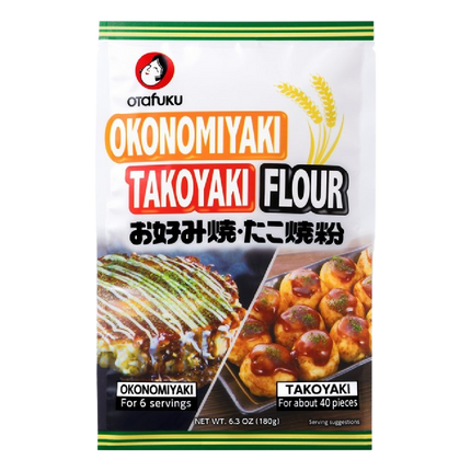 OTAFUKU Okonomiyaki & Takoyaki Flour 180g (Case 20)