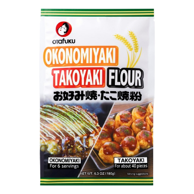 OTAFUKU Okonomiyaki & Takoyaki Flour 180g (Case 20)