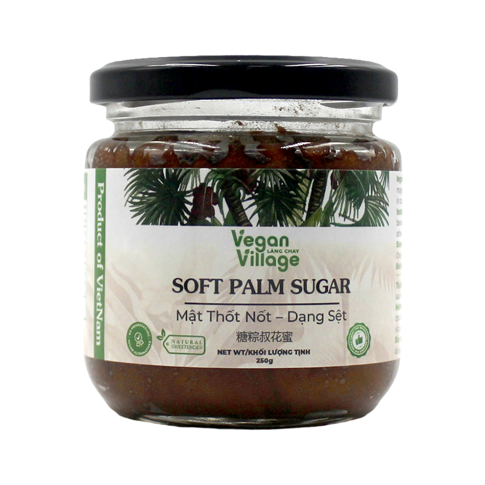 VEGAN VILLAGE Soft Palm Sugar 250g (Case 12)