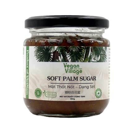 VEGAN VILLAGE Soft Palm Sugar 250g (Case 12)