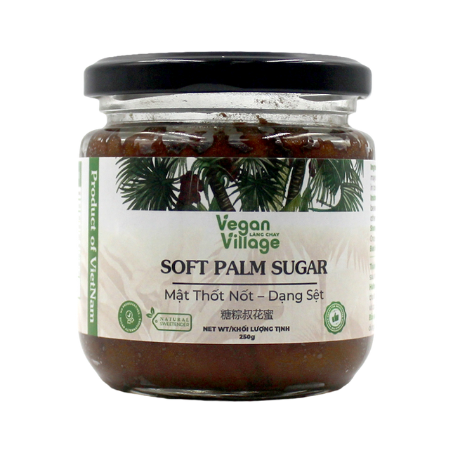 VEGAN VILLAGE Soft Palm Sugar 250g (Case 12)
