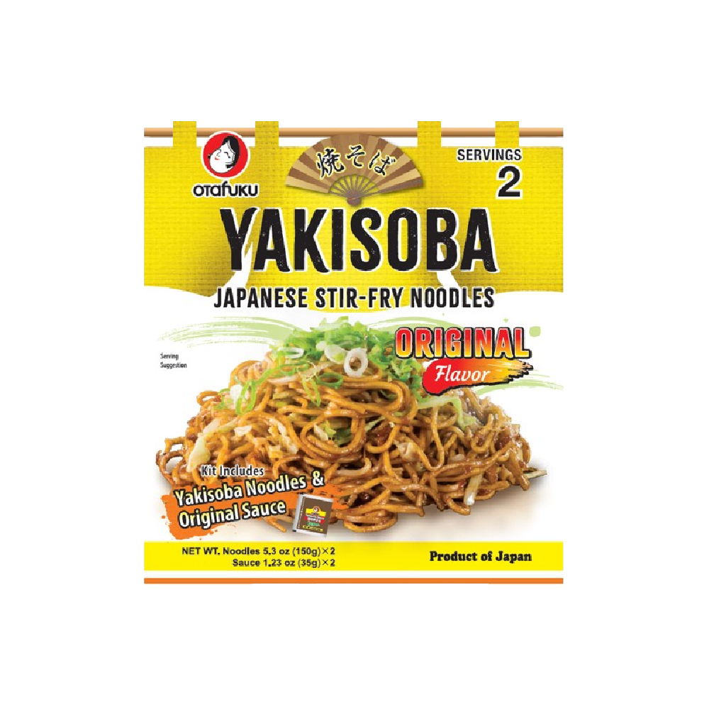 OTAFUKU Yakisoba Noodle With Sauce 400g (Case 12)