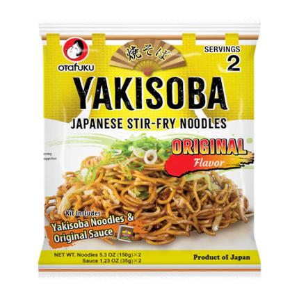 OTAFUKU Yakisoba Noodle With Sauce 400g (Case 12)