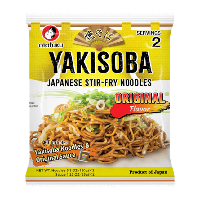 OTAFUKU Yakisoba Noodle With Sauce 400g (Case 12)