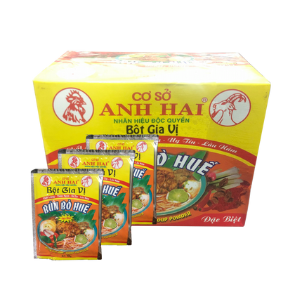 Anh Hai Bun Bo Hue Soup Powder 10g (Case 600)