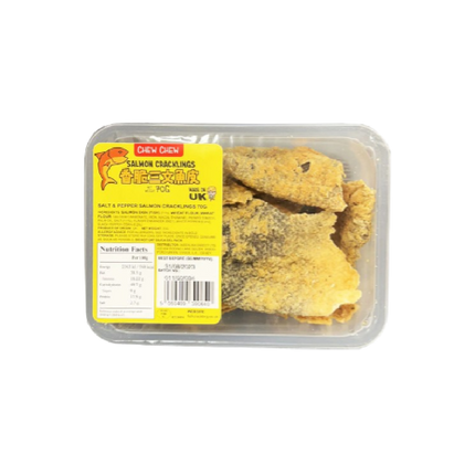 CHEW CHEW Salmon Cracklings- Salt and Pepper 70g - Longdan Official