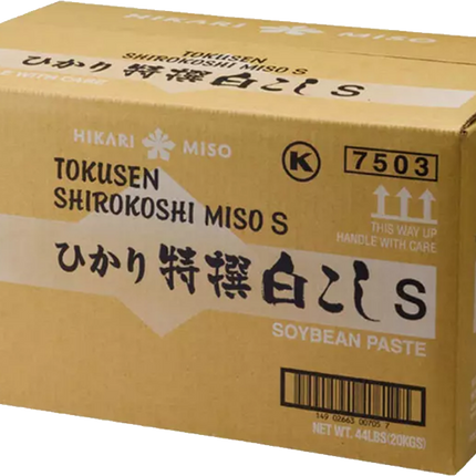 HIKARI MISO Tokusen White Miso 20kg (Unit)