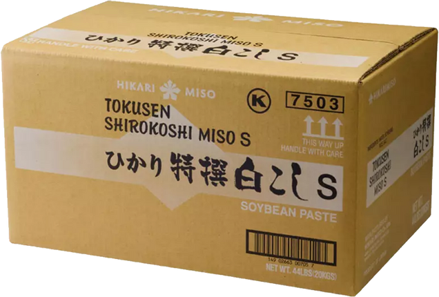 HIKARI MISO Tokusen White Miso 20kg (Unit)