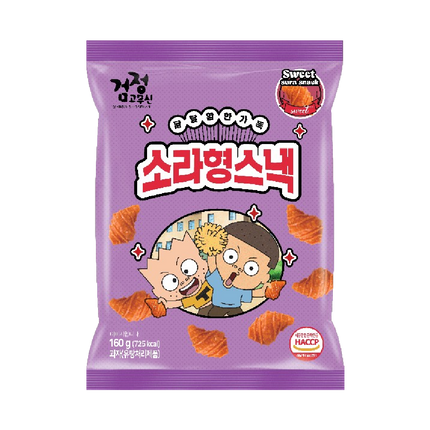 HYOSUNG Korean Traditional Snack Shell Shape 160g (Case 16)