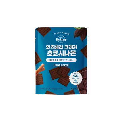 EAT's Better Cracker Choco Cinnamon 45g (Case 30)