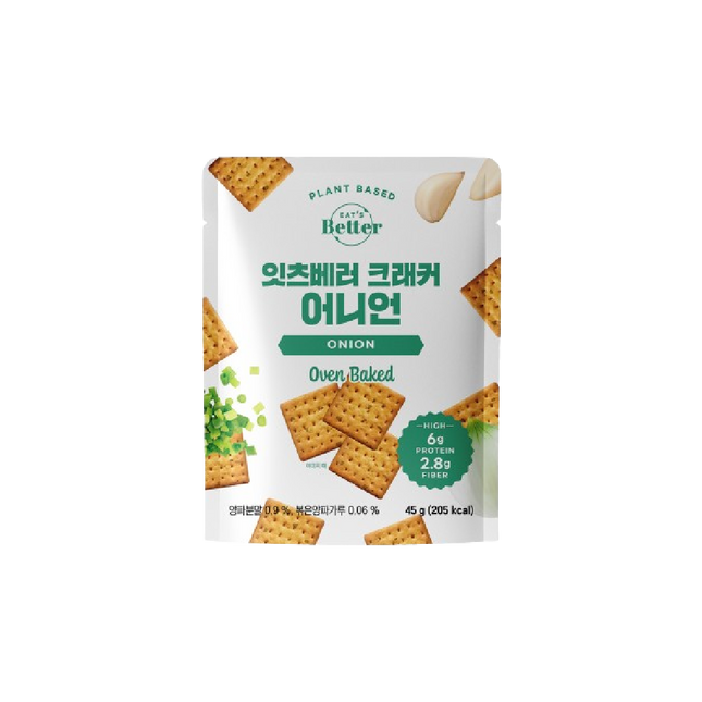 EAT's Better Cracker Onion 45g (Case 30)