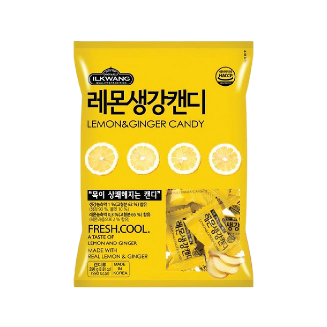 ILGWANG Lemon Ginger Candy 250g - Longdan Official