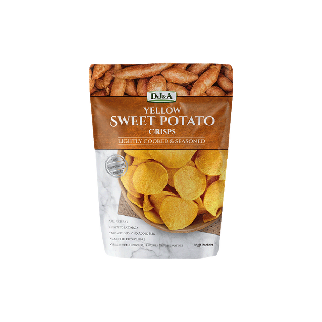 DJ & A Crisps Yellow Sweet Potato 35g - Longdan Official