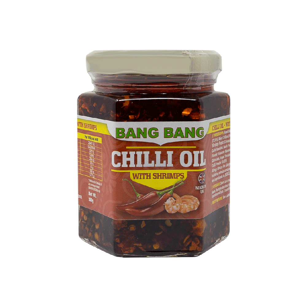 BANG BANG Chilli Oil - Shrimp 180g - Longdan Official