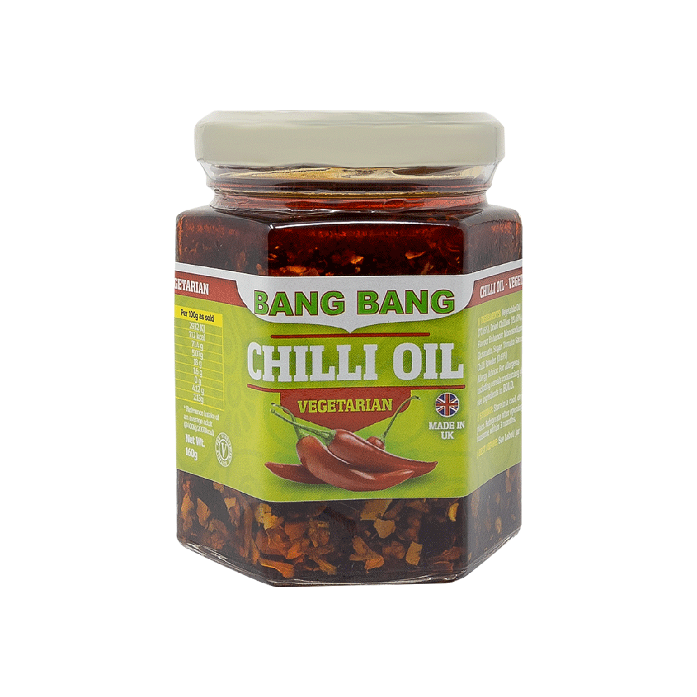 BANG BANG Chilli Oil - Veg 160g - Longdan Official