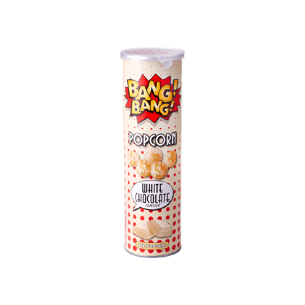 BANG BANG Ready to Eat Popcorn - White Chocolate 85g - Longdan Official