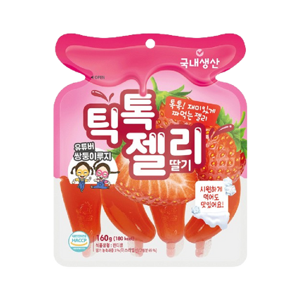 GUNYOUNG Tiktok Jelly Strawberry Flavour 160g (Case 48)
