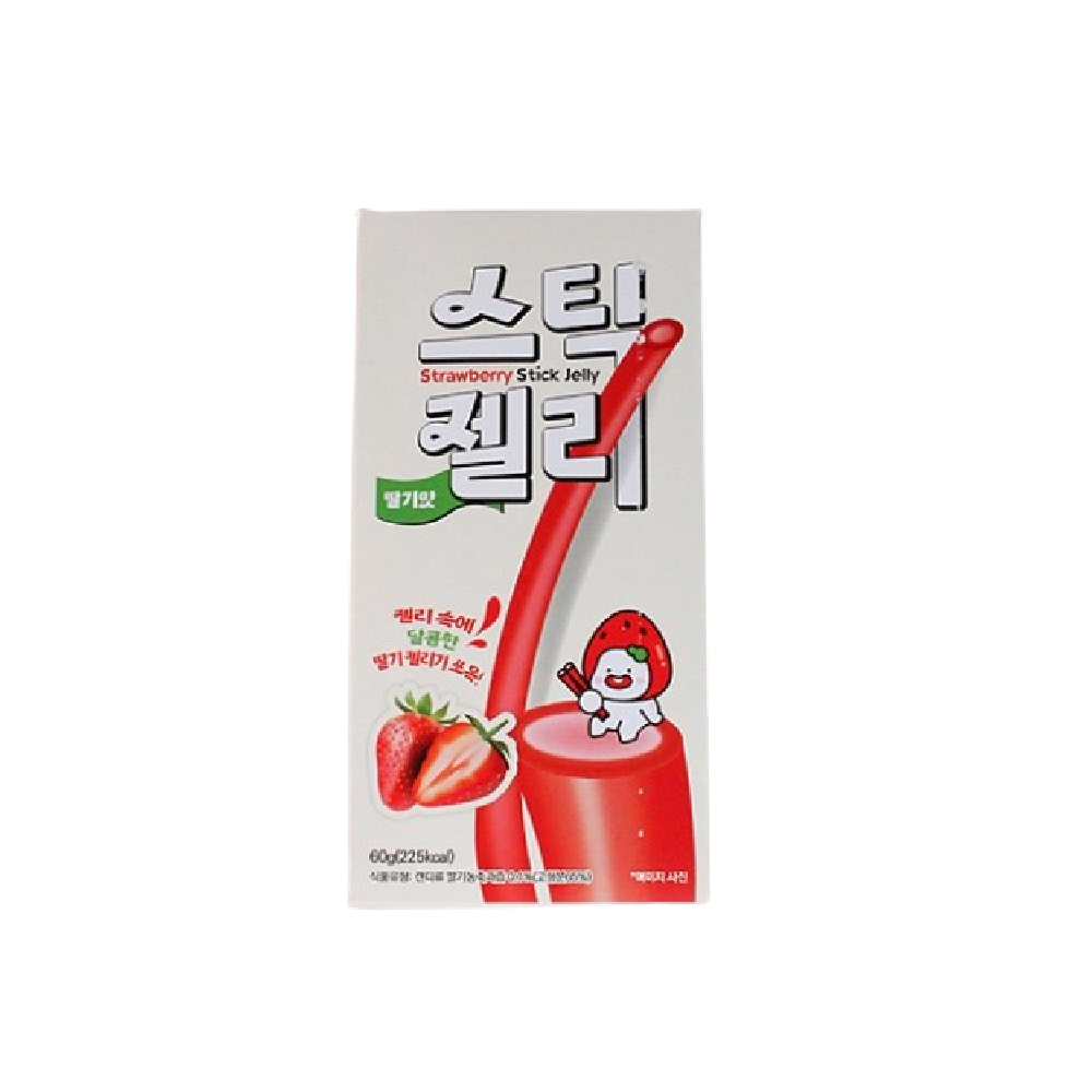 GUNYOUNG Strawberry Flavour Stick Jelly 60g (Case 40)