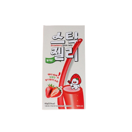 GUNYOUNG Strawberry Flavour Stick Jelly 60g (Case 40)