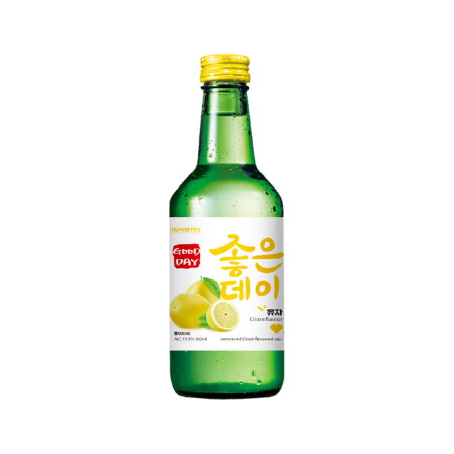 MUHAK Good Day Soju Citron Flavour Alc 13.5% 360ml (Case 20)