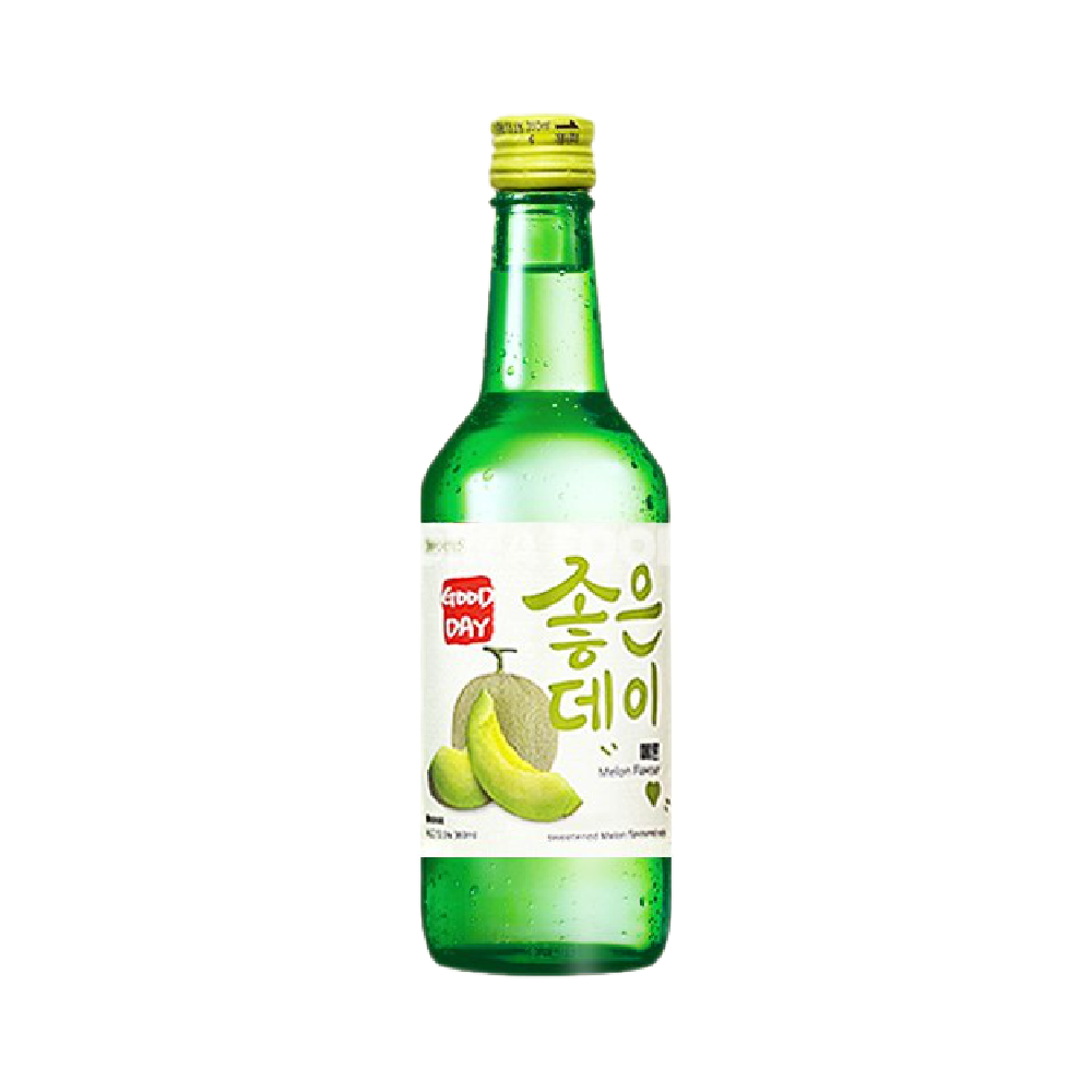 MUHAK Good Day Soju Melon Flavour Alc 13.5% 360ml (Case 20)