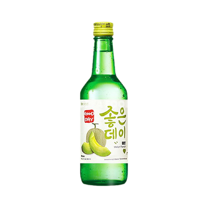 MUHAK Good Day Soju Melon Flavour Alc 13.5% 360ml (Case 20)