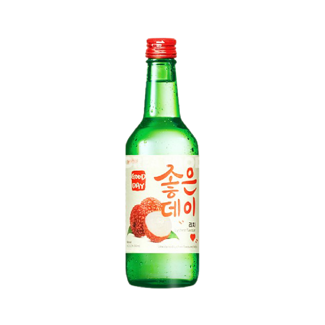 MUHAK Good Day Soju Lychee Flavour Alc 12.5% 360ml (Case 20)