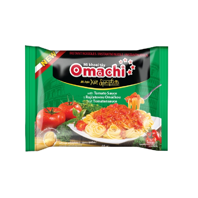 Omachi instant Noodles with Potato Starch - Spaghetti Bolognaise Style 91g (Case 30)