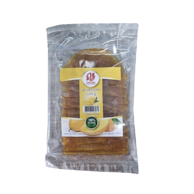 FOODY GAINS Mango Sheet 150g (Case 25)