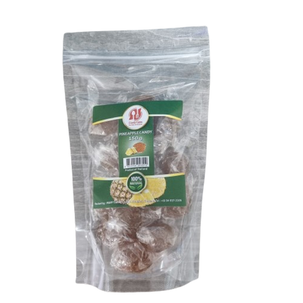 FOODY GAINS Pineapple Candy 150g (Case 25)