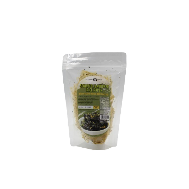 Golden Lotus Seaweed Flavored Rice Paper 50G (Case 50)