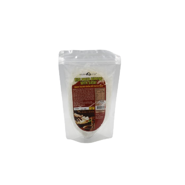 Golden Lotus Rice Paper Dipping With Satay 72G (Case 50)
