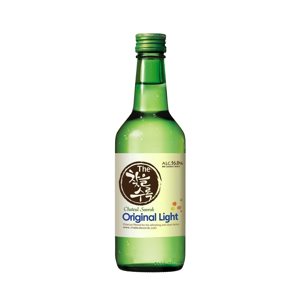 CHATEUL SOOROK Original Soju 14% 360ml (Case 20)