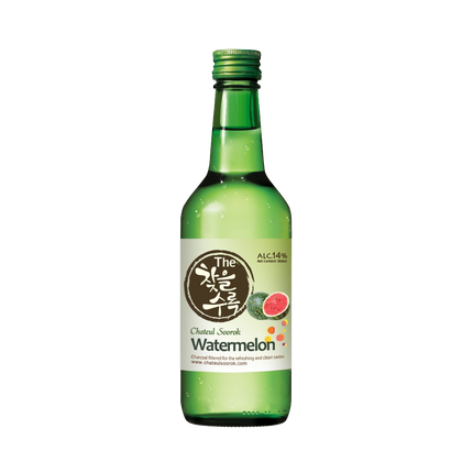 CHATEUL SOOROK Watermelon Soju 14% 360ml (Case 20)