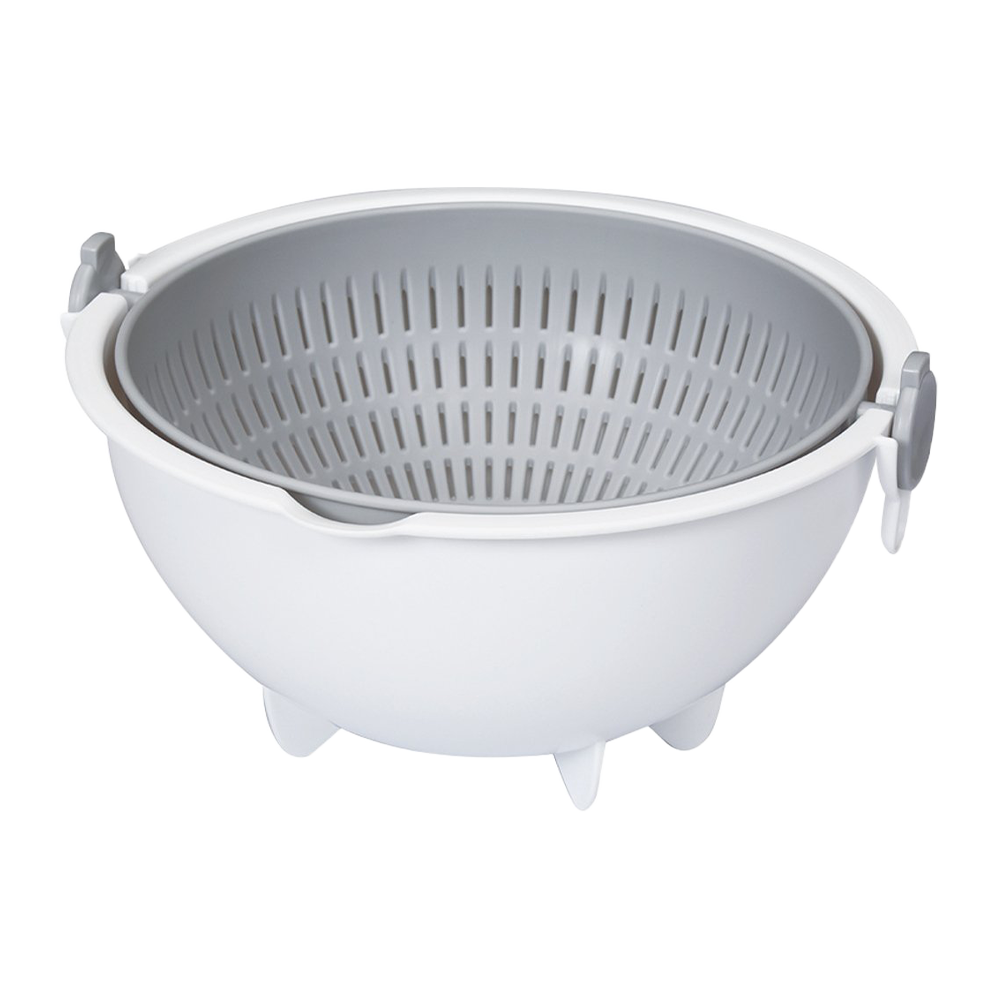 KOKUBO Spin Wheel Colander Small - Grey (Case 60)